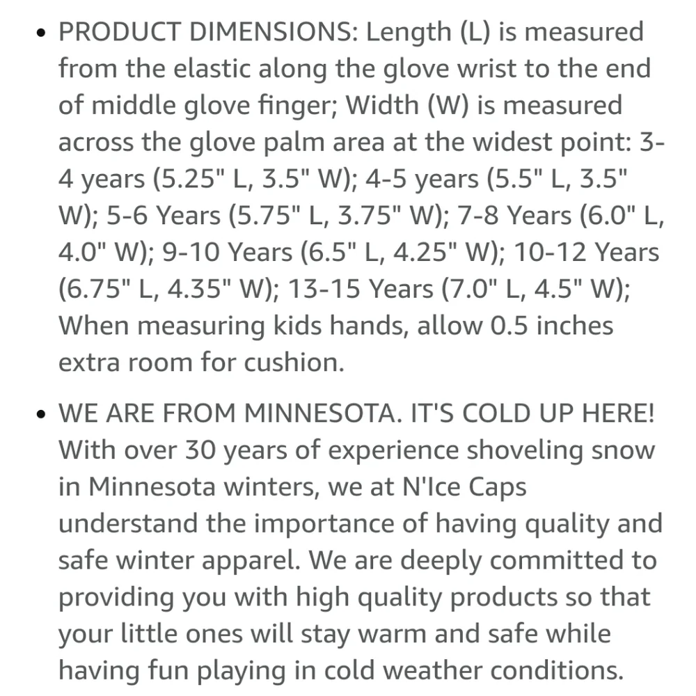 N'Ice Caps kids waterproof winter thinsulate gloves - black